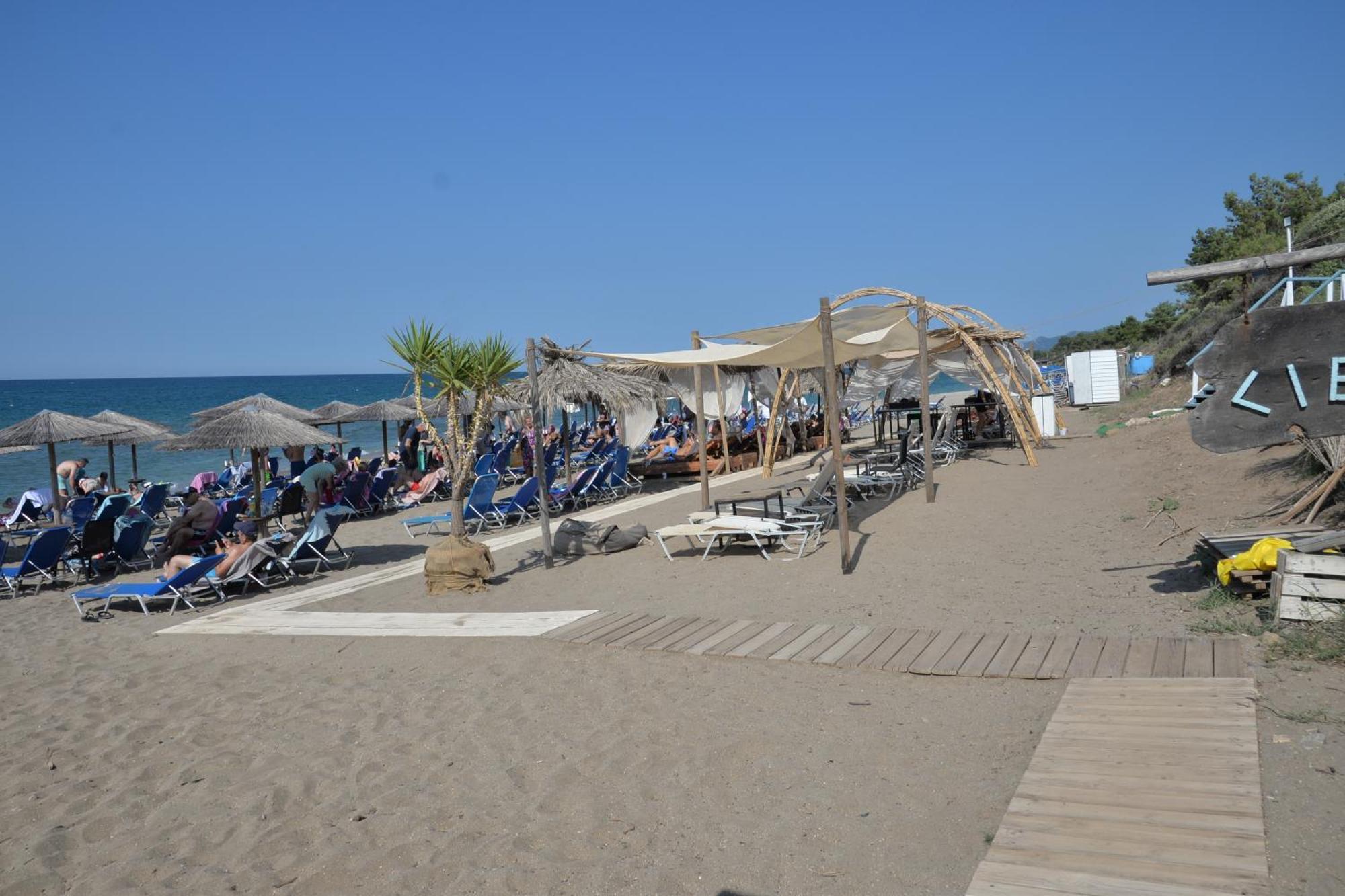 Κυανή Ακτή - Agia Paraskevi Mákri Exterior foto